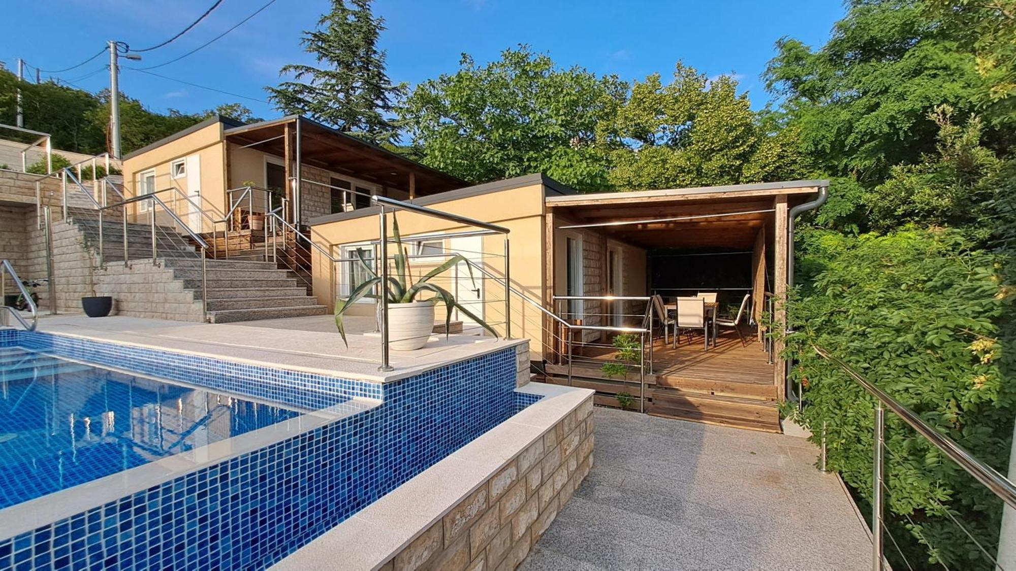 Hotel Boora Glamp Experience & Heated Infinity Pool Senj  Exteriér fotografie