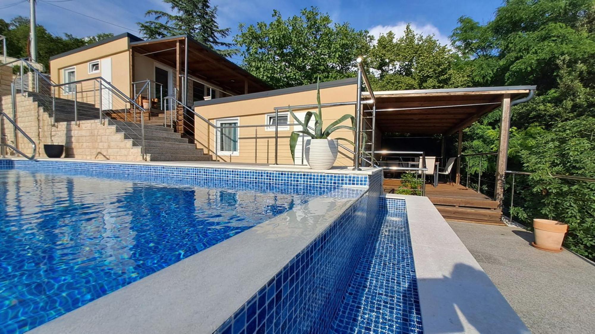 Hotel Boora Glamp Experience & Heated Infinity Pool Senj  Exteriér fotografie